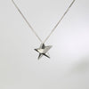 Small star silver necklace 16" by Yuki Mitsuyasu