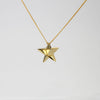 Small Star necklace 18K gold plated silver 18' by Yuki Mitsuyasu