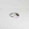 Ring - Rhodium plated silver star ring by Yuki Mitsuyasu