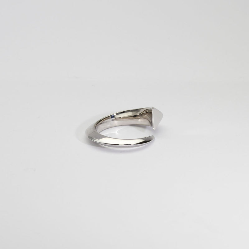 Ring - Rhodium plated silver star ring by Yuki Mitsuyasu