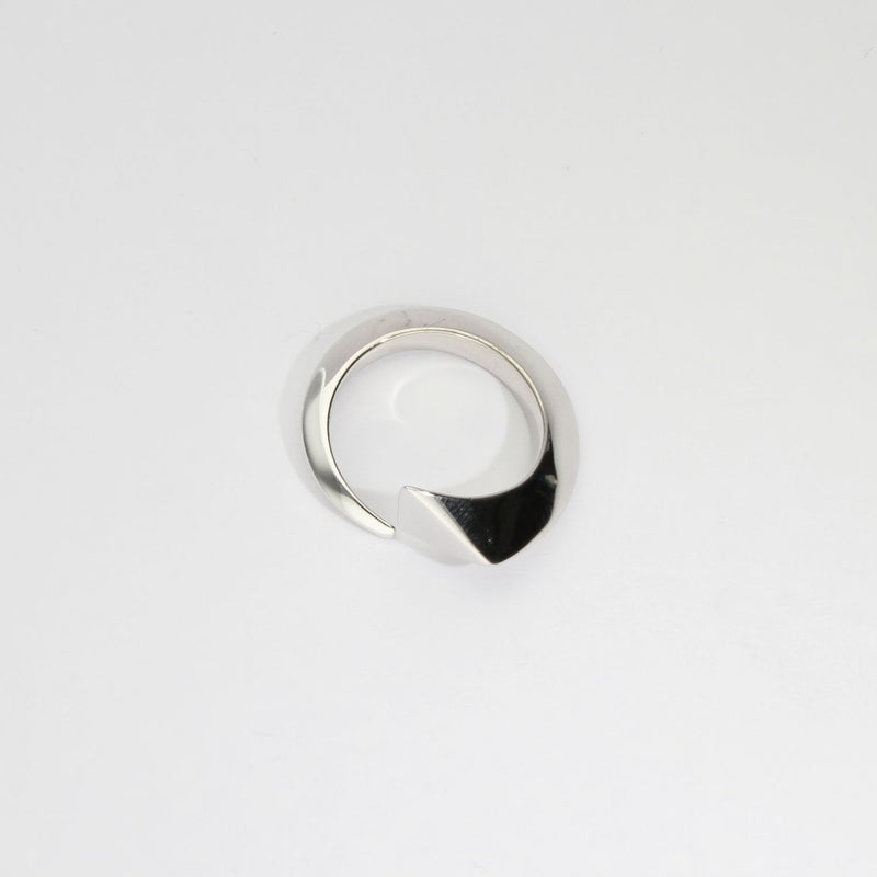 Ring - Rhodium plated silver star ring by Yuki Mitsuyasu