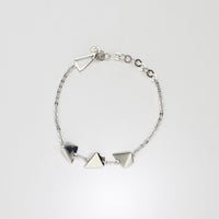 Stardust bracelet silver white rhodium plated by Yuki Mitsuyasu