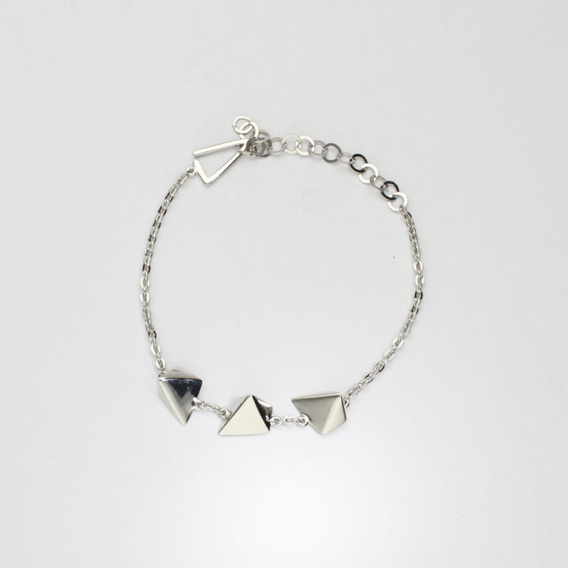 Stardust bracelet silver white rhodium plated by Yuki Mitsuyasu