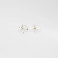 Brolly outline silver studs by Kate Wimbush