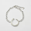 Brushstroke Collection: Silver Bracelet