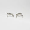 Brushstroke: Silver Cufflinks