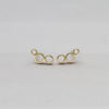 Bubbles: 18ct Gold Small Earrings - Mari Thomas Jewellery