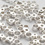 Bubbles: Large Silver Pendant - Mari Thomas Jewellery