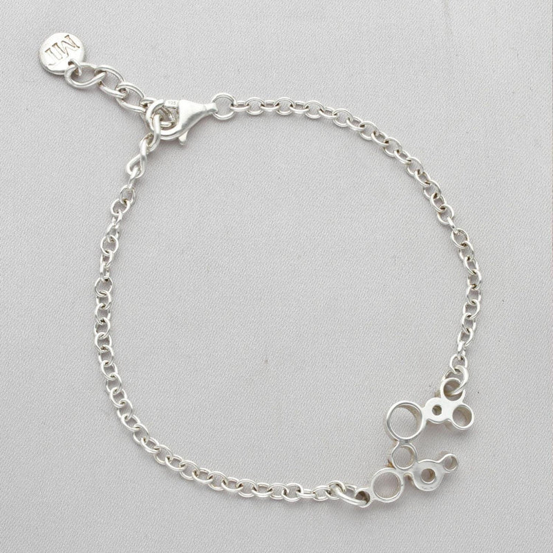 Bubbles silver bracelet - Mari Thomas Jewellery