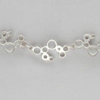 Bubbles: Silver Linked Bracelet - Mari Thomas Jewellery