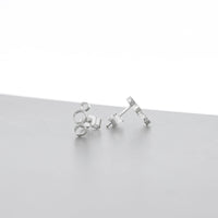 Bubbles: Small Silver Earrings - Mari Thomas Jewellery