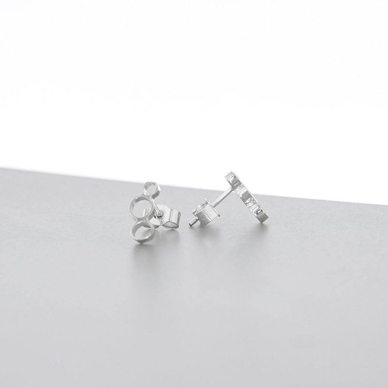 Bubbles: Small Silver Earrings - Mari Thomas Jewellery