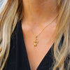 Bubbles: Pendant, 18ct yellow gold