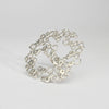 Bubbles: Large Top Silver Statement Ring,