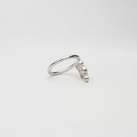 Bubbles: Small Silver Ring