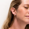 Carreg / Stone: Silver Earrings - Mari Thomas Jewellery