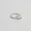 Carreg / Stone: Silver Ring - Mari Thomas Jewellery