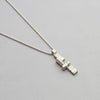 Carreg / Stone: Small Silver Pendant - Mari Thomas Jewellery
