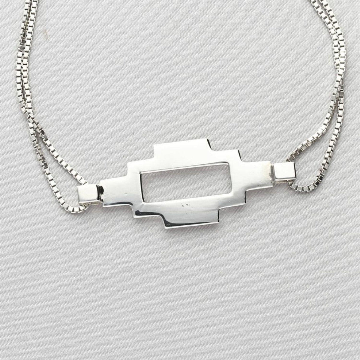 Side view of the Caernarfon long bracelet, rooted in hiraeth — Breichled Arian