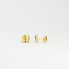 Carved Fine square earrings - Mari Thomas Jewellery