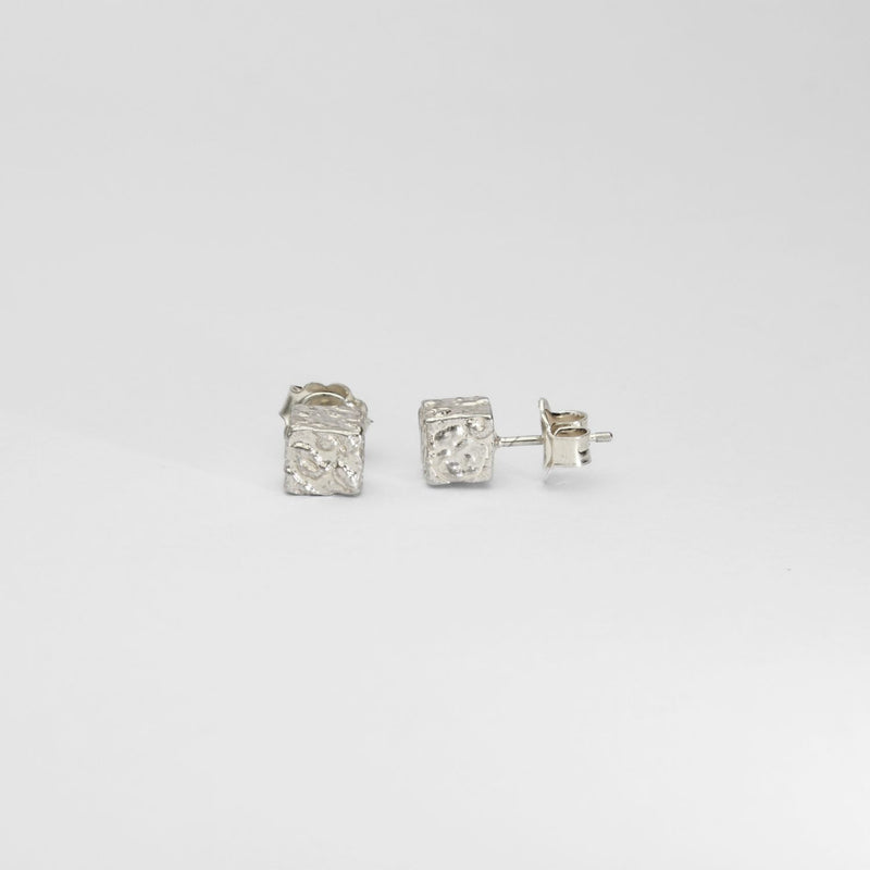 Cube Drop Pendant and Earrings Gift Set