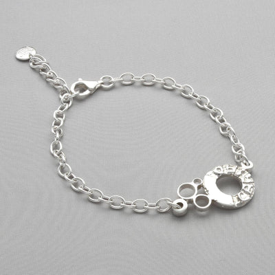Dathlu / Celebration: Silver Charm Bracelet - Mari Thomas Jewellery