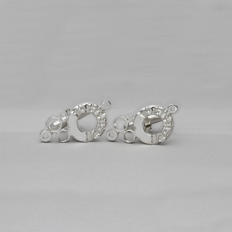 Dathlu / Celebration: Silver Cufflinks - Mari Thomas Jewellery