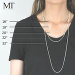 Dathlu / Celebration: Silver Linked Necklace - Mari Thomas Jewellery