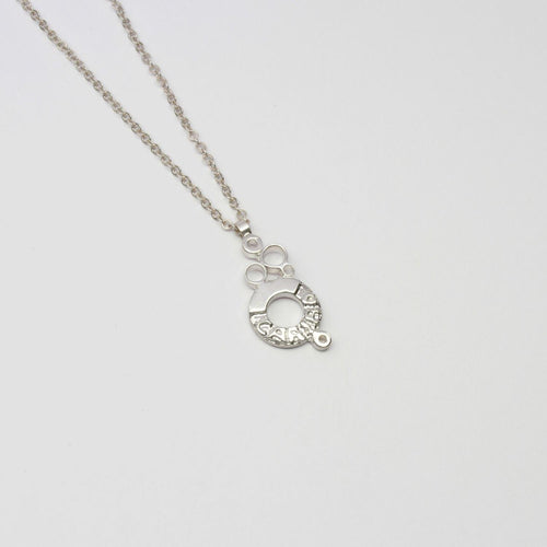 Dathlu / Celebration: Small Silver Pendant - Mari Thomas Jewellery