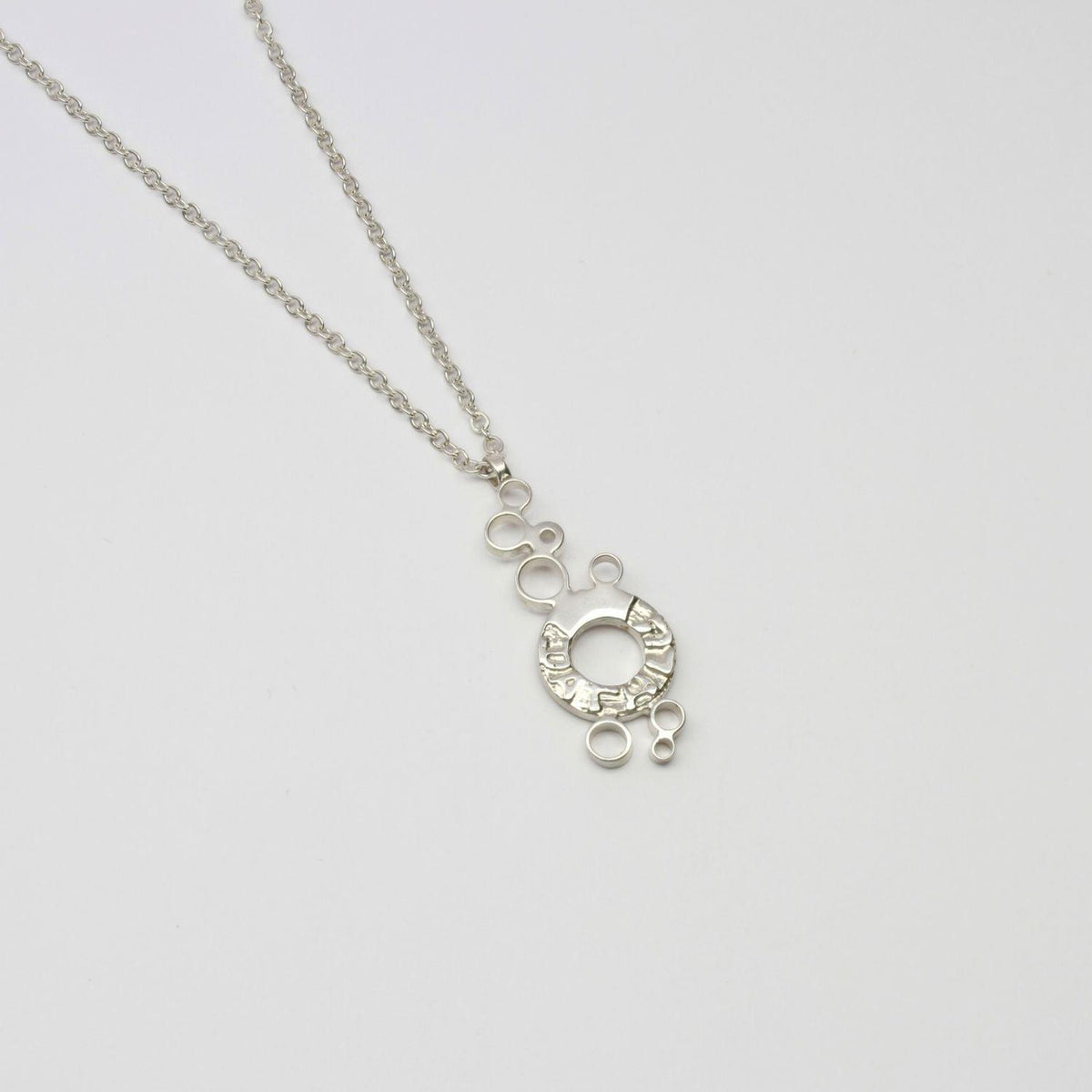 Dathlu / Celebration: Small Silver Pendant - Mari Thomas Jewellery