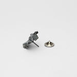 Decorative Concepts: Black Silver Lapel Pin - Mari Thomas Jewellery
