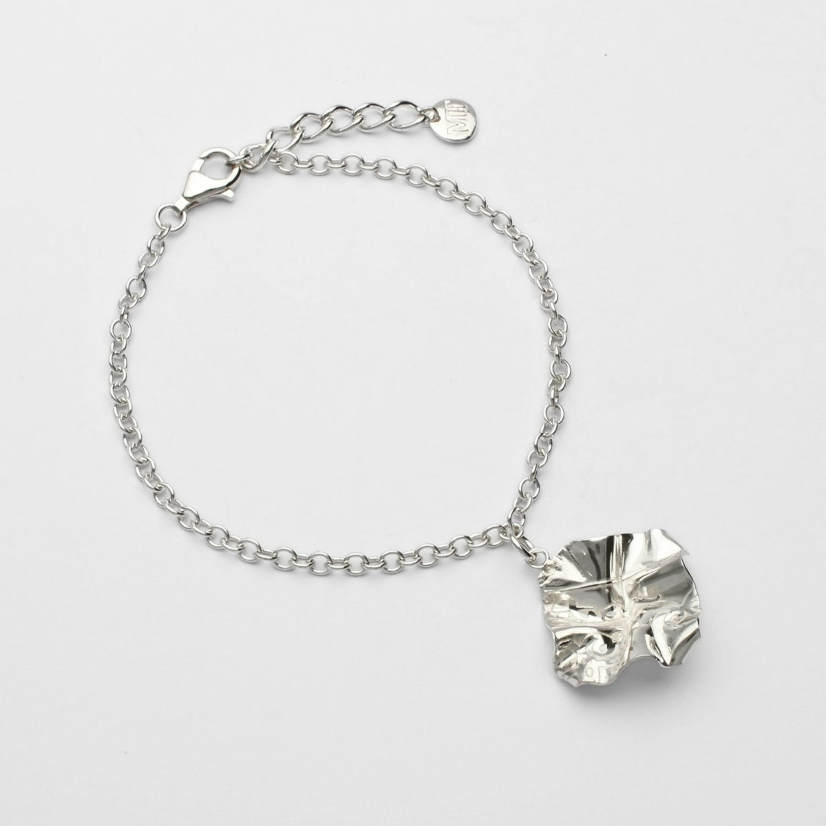 Decorative Concepts charm bracelet, a mark drawn from Mari's sketchbook — Breichled Arian