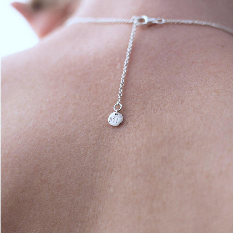 Decorative Concepts: Medium Black Silver Pendant - Mari Thomas Jewellery