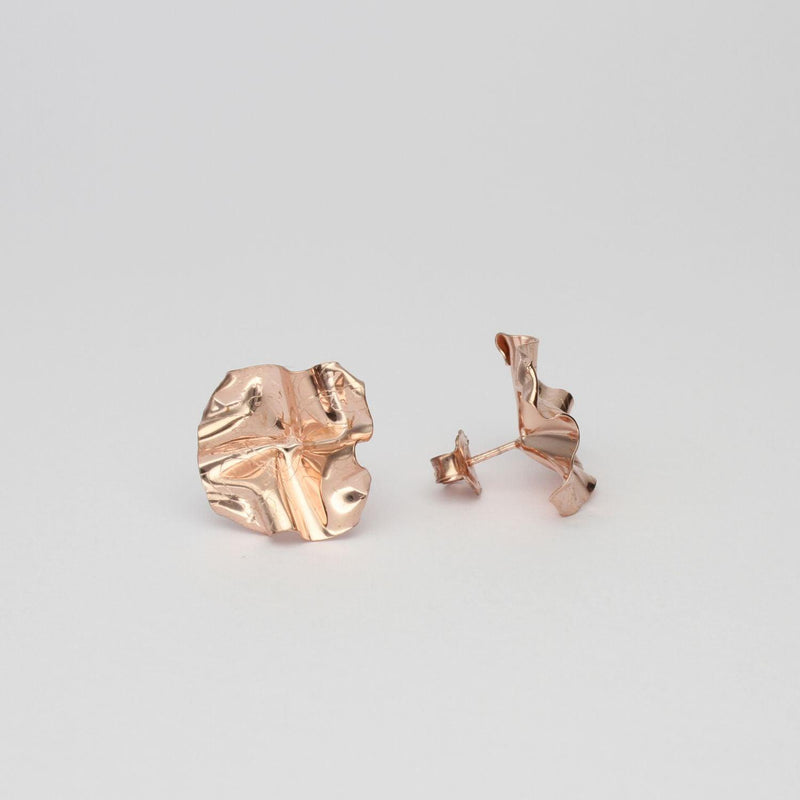 Decorative Concepts: Rose Gold Large Earrings - Mari Thomas Jewellery