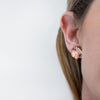 Decorative Concepts: Rose Gold Medium Earrings - Mari Thomas Jewellery