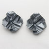 Decorative Concepts: Statement Black Silver Earrings - Mari Thomas Jewellery