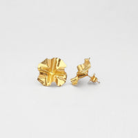 Decorative Concepts: Yellow Gold Large Earrings