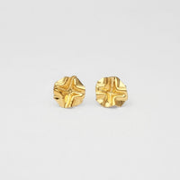 Decorative Concepts: Yellow Gold Medium Earrings