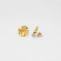 Decorative Concepts: Yellow Gold Medium Earrings