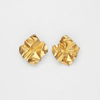 Decorative Concepts: Yellow Gold Statement Earrings
