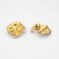 Decorative Concepts: Yellow Gold Statement Earrings