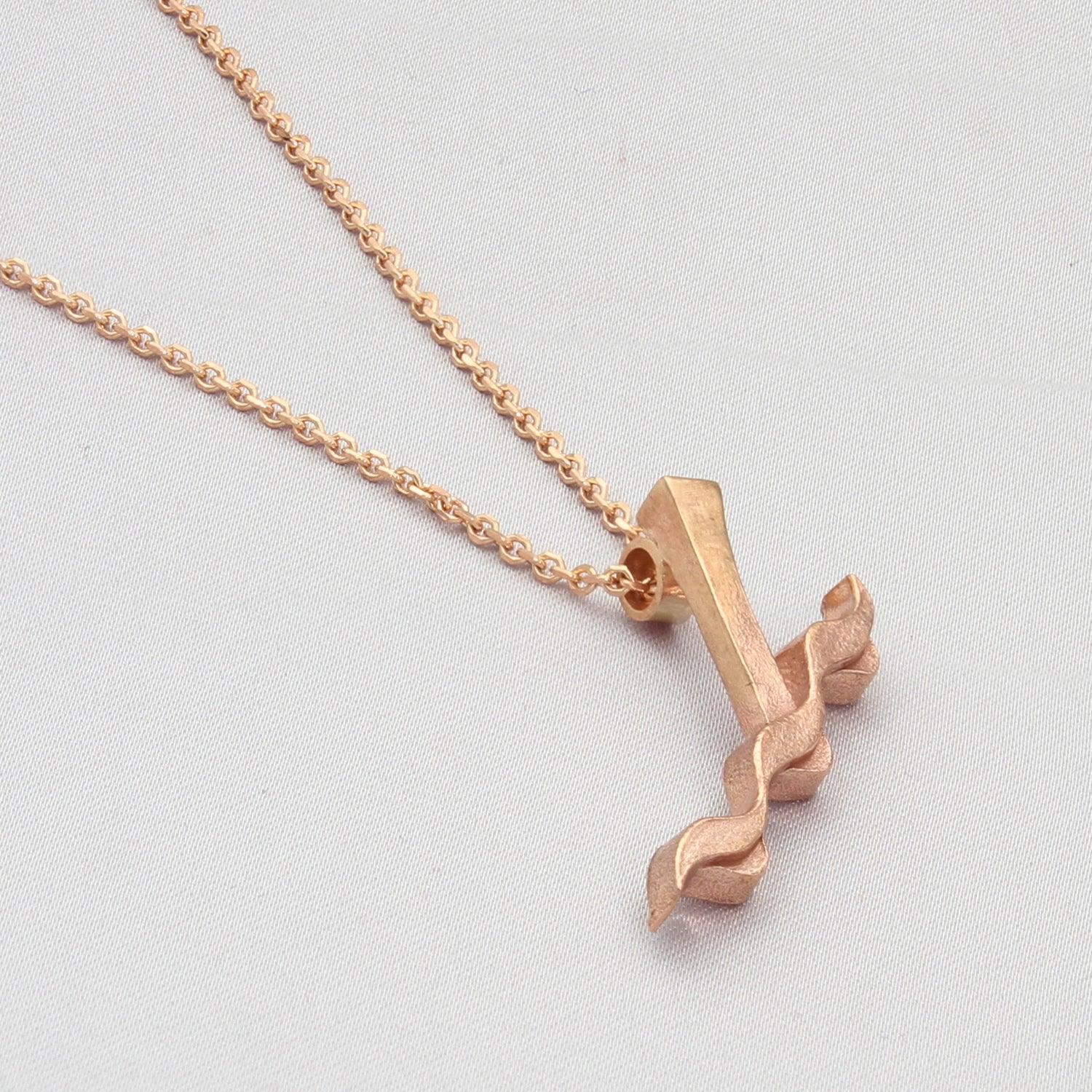 9ct clearance rose gold pendant