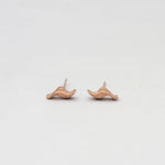 Glissando: 9ct Rose Gold Stud Earrings - Mari Thomas Jewellery