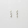 *New* Glissando: Bar earrings silver
