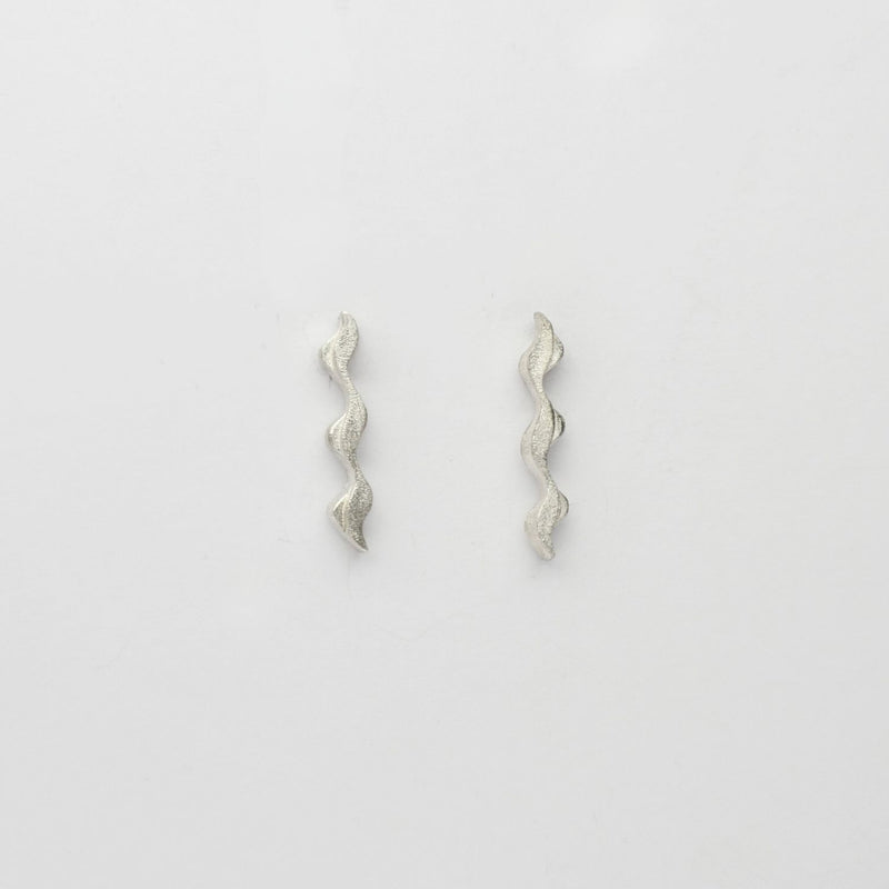 *New* Glissando: Bar earrings silver