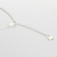 Gyda'n Gilydd sterling silver linked pendant, on chain