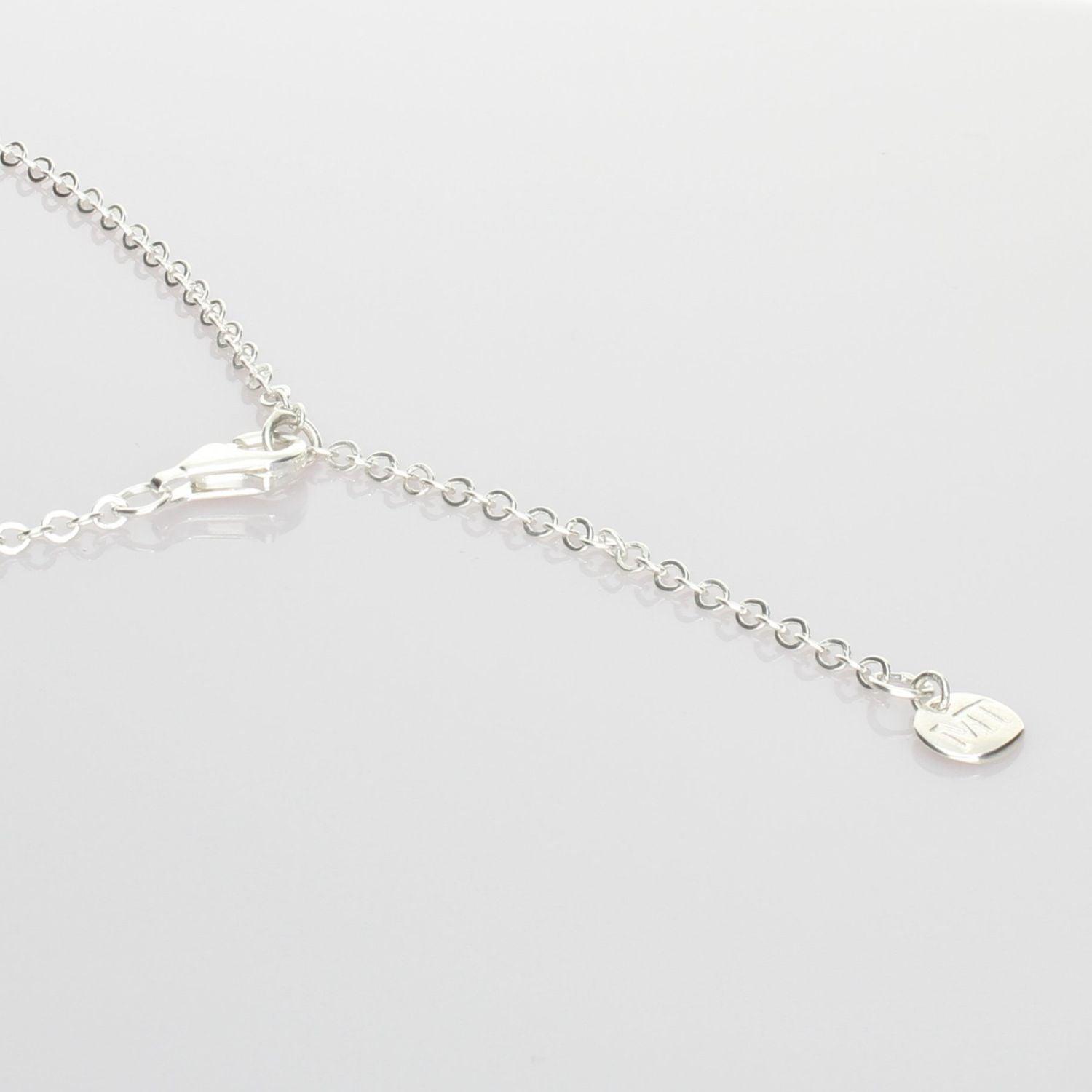 Gyda'n Gilydd sterling silver linked pendant, on chain