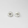 Gyda'n Gilydd / Together: Silver Circle Earrings