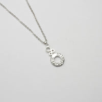 Last Chance: Atgofion / Memories Small Silver Pendant