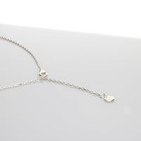 Linear: Long Silver Pendant - Mari Thomas Jewellery